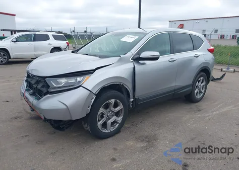 2019 Honda Cr-V Ex z USA, uszkodzony, nr VIN JHLRW2H52KX006140